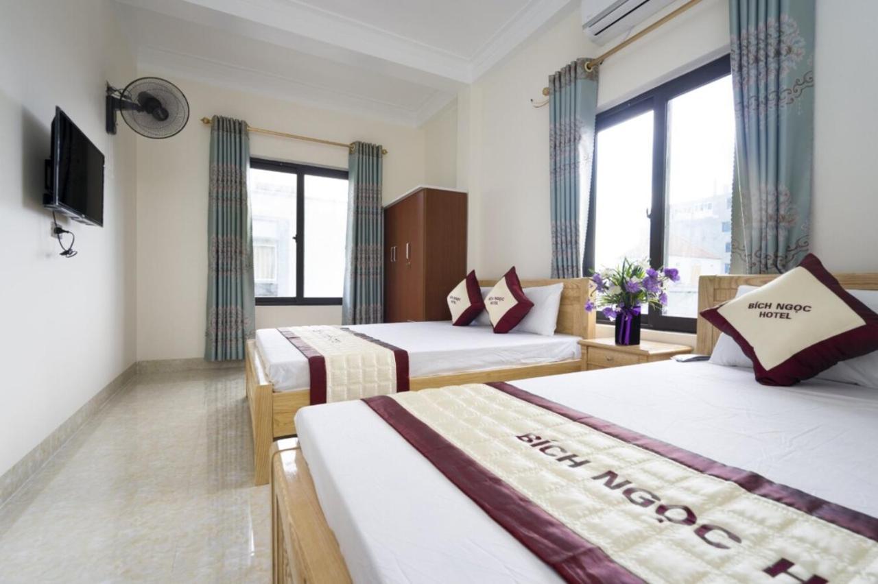 Bich Ngoc Hotel Quan Lan Lang Lieu Buitenkant foto
