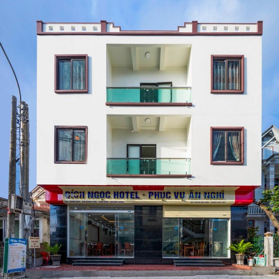 Bich Ngoc Hotel Quan Lan Lang Lieu Buitenkant foto