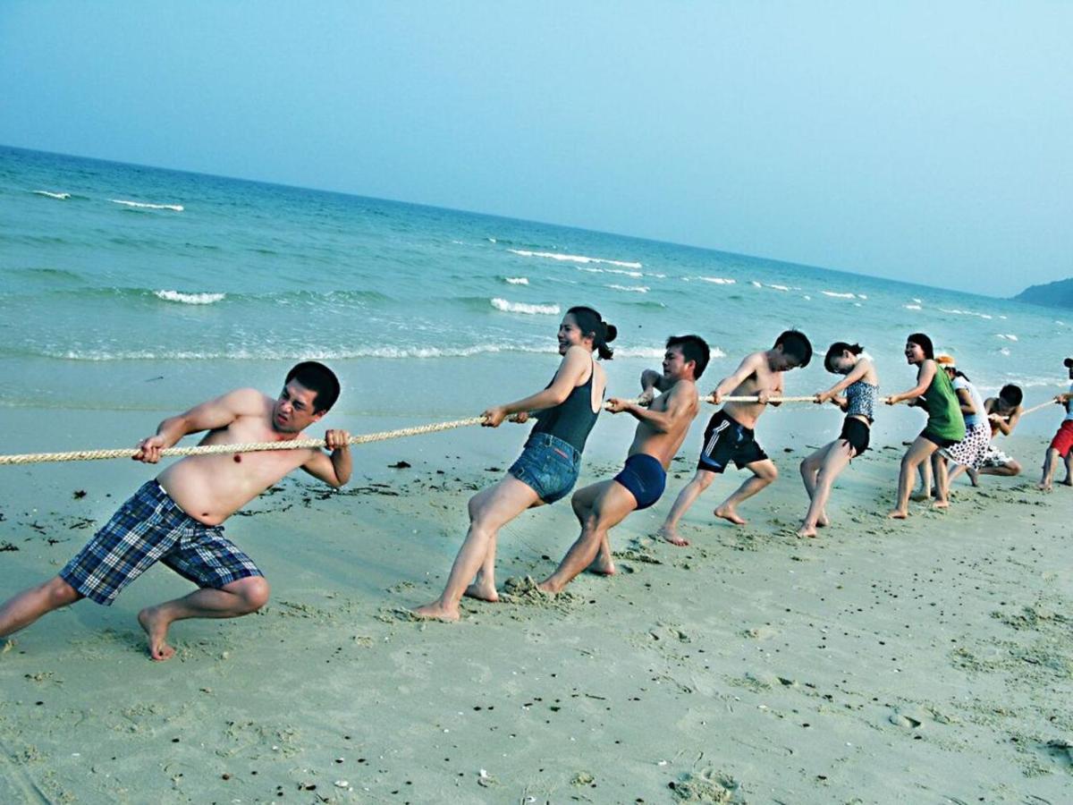 Bich Ngoc Hotel Quan Lan Lang Lieu Buitenkant foto